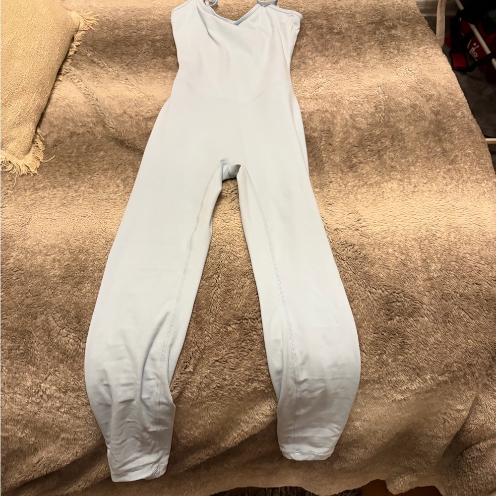 Women's Light Blue Jumpsuit